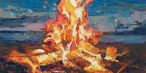 Campfire Palette Knife Painting Workshop with Vanessa Lacy