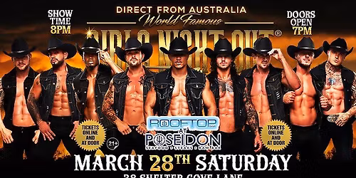 Mar 28th: Hilton Head Island, SC - Girls Night Out the Show\u00ae AUSTRALIA TAKEOVER at Rooftop