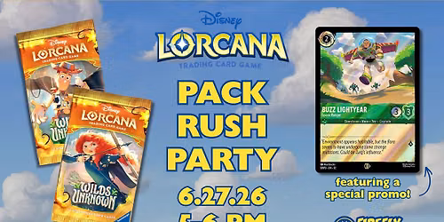 Lorcana Pack Rush Party