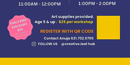 Mother's Day Special: Art Workshops