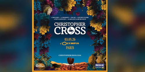 CHRISTOPHER CROSS \u2022 L'Olympia \u2022 Paris