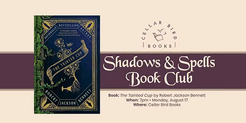 Shadows & Spells Book Club: The Tainted Cup