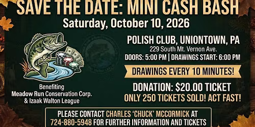 MINI CASH BASH