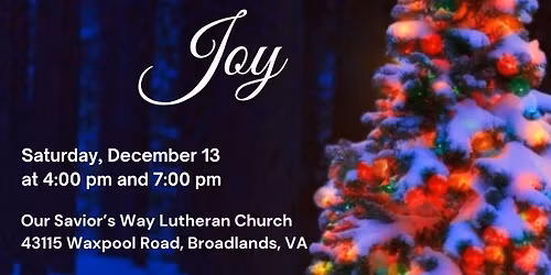Maranatha YMA Christmas Joy Concerts