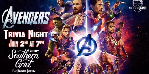 Avengers Team Trivia Night in Nashville!