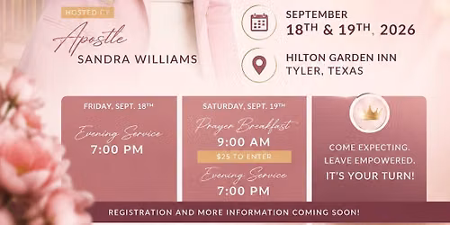 It\u2019s your turn Women\u2019s Conference 