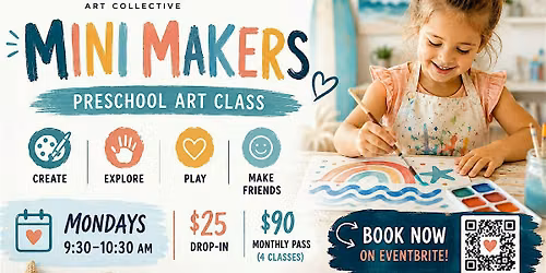 Mini Makers (Ages 3\u20135)