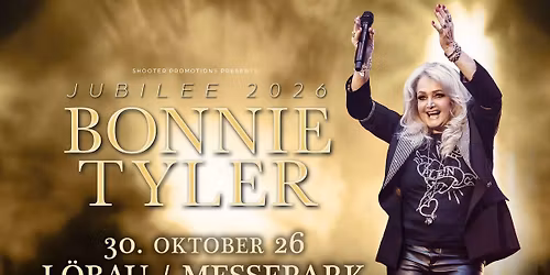 Bonnie Tyler - Jubilee 2026 in L\u00f6bau