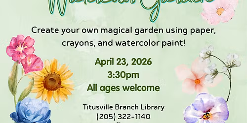 Watercolor Garden