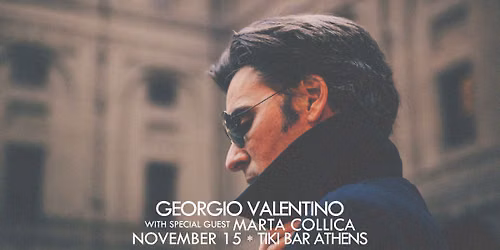 Georgio Valentino x Marta Collica @ Tiki Bar Athens