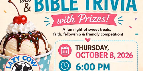Ice Cream & Bible Trivia Night