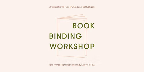 Bookbinding Workshop