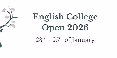 English College Open 2026