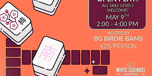 Mahjong 101 Mothers Day Weekend - White Squirrel