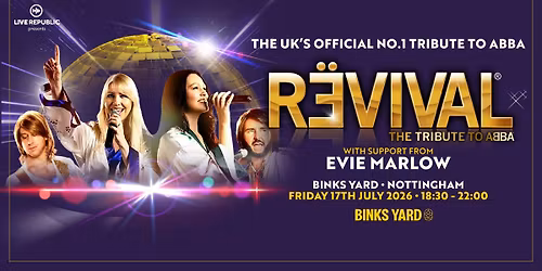 REVIVAL | Tribute to ABBA | Binks Yard