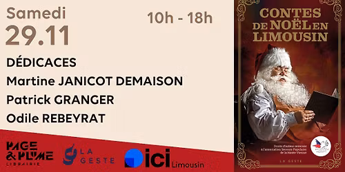 D\u00e9dicaces : Contes de No\u00ebl en Limousin