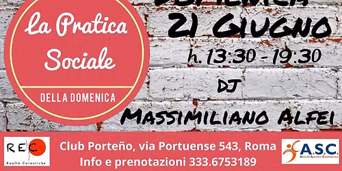 La Pratica Sociale di domenica 21 giugno!