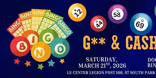 G** & Cash Bingo