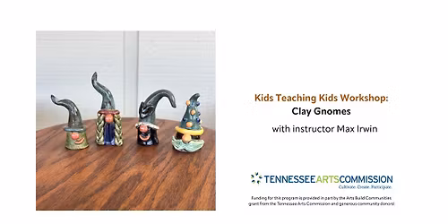 Kids Teaching Kids: Clay Gnomes