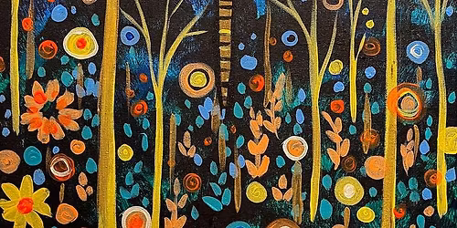 Paint and Sip: Klimt Style Dragonfly
