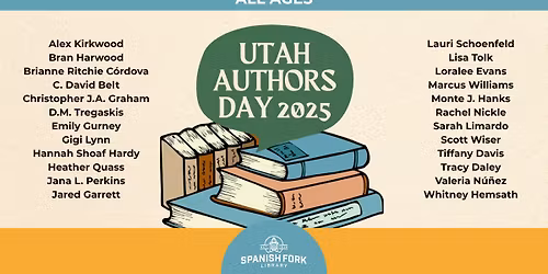 Utah Authors Day 2025