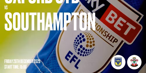 Southampton vs Oxford United!