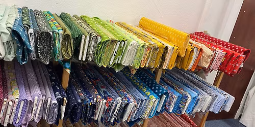 Fabric pop-up and Sew Nice Saturday