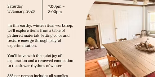 Wild Crafted Marks: Winter Ritual