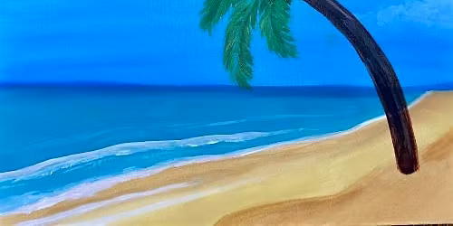 Join us for this beautiful \u201cBeachscape\u201d Paint and Sip Painting event
