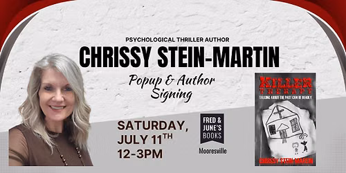 Psychological Thriller Author Chrissy Stein-Martin