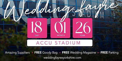 The BIG Wedding Show - Accu Stadium 