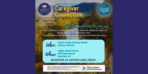 CNY AGAPE and KCSP Caregiver Connection LIVE! for Chemung County