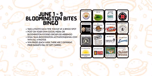 Bloomington Bites Bingo