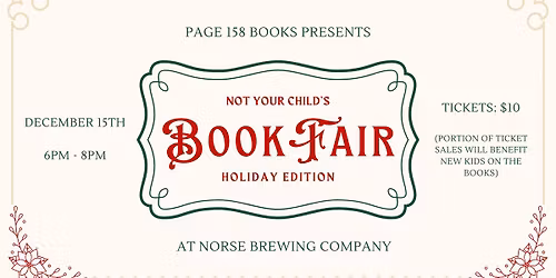 Not Your Child's Book Fair--The Holiday Edition