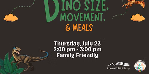 Dino Size, Movement, and Meals