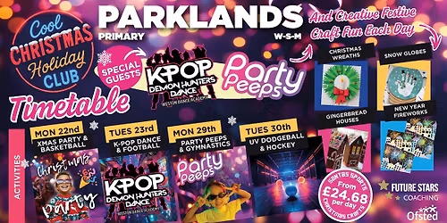 PARKLANDS PRIMARY CHRISTMAS HOLIDAY CLUB