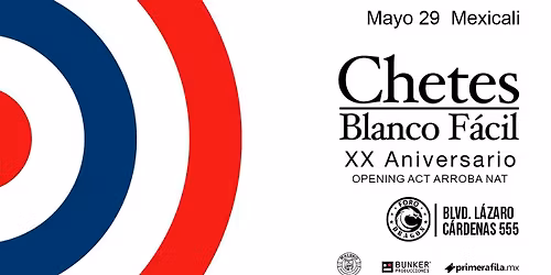 CHETES (Blanco Facil ** Aniversario)