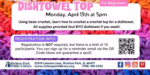 Crochet Basics (Adults & Teens)
