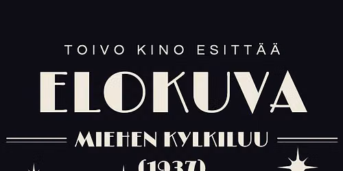 Elokuvan\u00e4yt\u00f6s "Miehen kylkiluu" | T O I V O