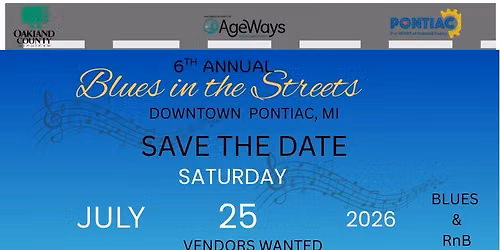 6TH ANNUAL BLUES IN THE STREET