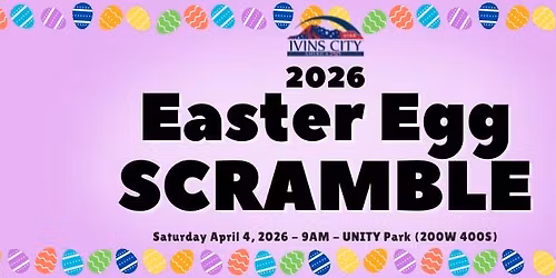 2026 Ivins Easter Egg Scramble