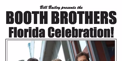 The Booth Brothers at Ohio Star Theater