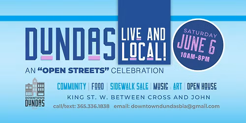 Dundas Live and Local!
