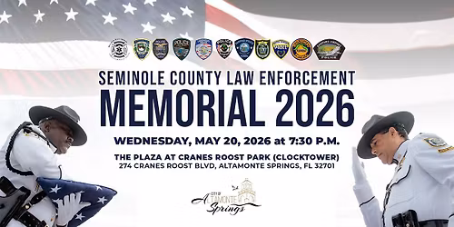 2026 Seminole County Law Enforcement Memorial