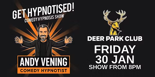 Andy Vening (Comedy Hypnotist) Live at DPC!