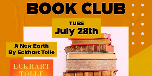 Book Club - A New Earth By Eckhart Tolle