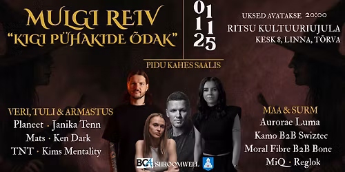 MULGI REIV \u201cKIGI P\u00dcHAKIDE \u00d5DAK\u201d