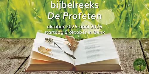 Bijbelreeks in Genk: De Profeten