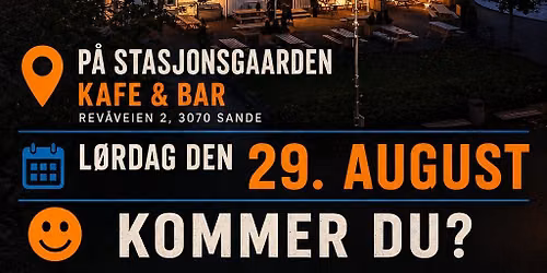 DJ TruckerAleks p\u00e5 stasjonsgaarden kafe & Bar 29.August