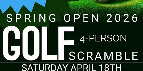 Spring Open 2026 4-Person Scramble